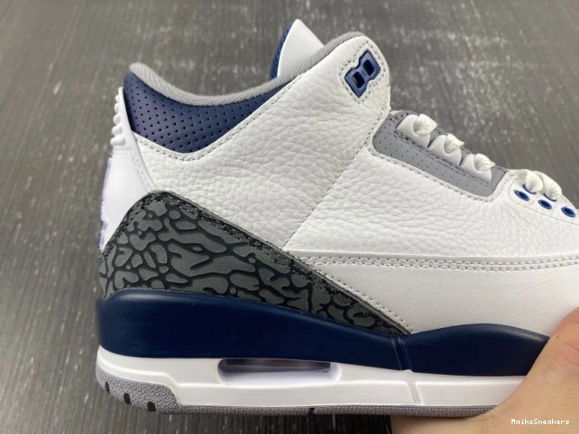 MaikeSneakers Midnight Navy CT8532-140 Air 3 Jordan 0711